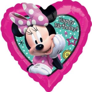 בלון מיילר 18 לב מיני מאוס