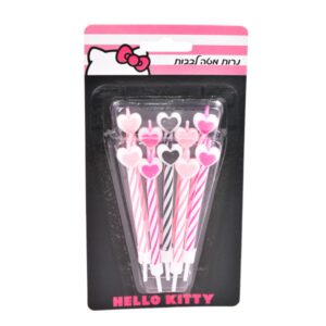 נרות מטה כוכבים - הלו קיטי