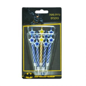 נרות מטה כוכבים - באטמן