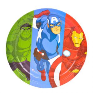 צלחות נייר מתכלה קטנות - הנוקמים