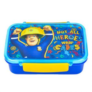 קופסת אוכל תא אחד עם סגירת קליפסים - סמי הכבאי