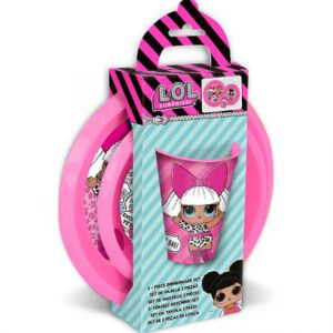 סט כלי אוכל 3 חלקים - LOL