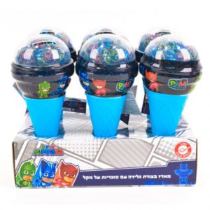 גלידה של סוכריות על מקל - כוח פיג'יי