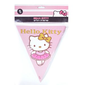 שרשרת דגלים - הלו קיטי