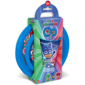 סט כלי אוכל 3 חלקים - כוח פיג'יי