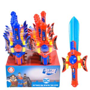 חרב אורות וחיצים עם סוכריות - ליגת הצדק