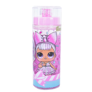 בקבוק פלסטיק 370 מ"ל עם נצנצנים - LOL