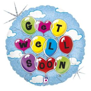 בלון מיילר 18 - Get Well Soon