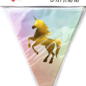 שרשרת דגלים - חד קרן