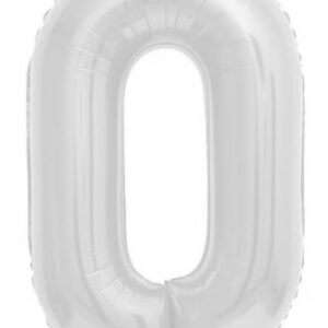 בלון מיילר 34 לבן - מספר 0