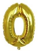 בלון מיילר 34 זהב - מספר 0
