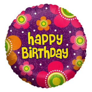 בלון מיילר 18 - Happy Birthday