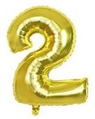 בלון מיילר 34 זהב - מספר 2