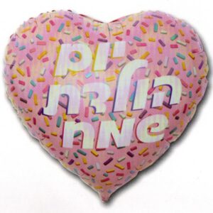 בלון מיילר לב 26 - יום הולדת שמח