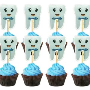 טופרים כחולים לבן - שן ראשונה