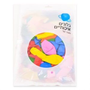 שקית 100 בלונים איכותיים