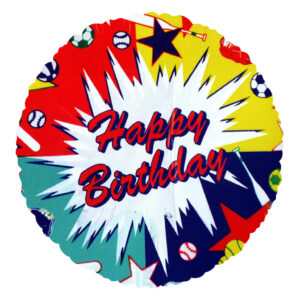 בלון מיילר 18 - Happy Birthday