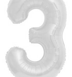 בלון מיילר 34 לבן - מספר 3