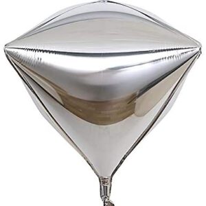 בלון יהלום כסף 22 - תלת מימד דקורטיבי