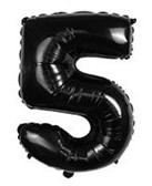 בלון מיילר 34 שחור - מספר 5