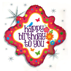 בלון מיילר 18 - Happy Birthday