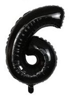 בלון מיילר 34 שחור - מספר 6