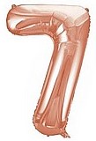 בלון מיילר 34 רוז גולד - מספר 7