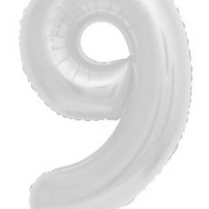 בלון מיילר 34 לבן - מספר 9