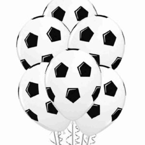 סט 6 בלונים - כדורגל