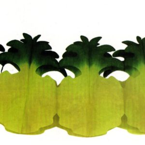 שרשרת נייר נפתחת - אננס