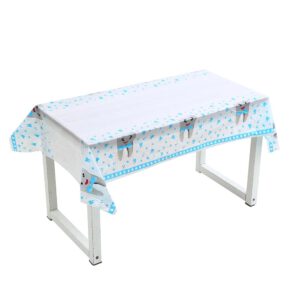 מפת שולחן כחולה לבן - שן ראשונה