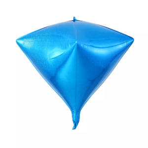 בלון יהלום תכלת 24 - תלת מימד דקורטיבי