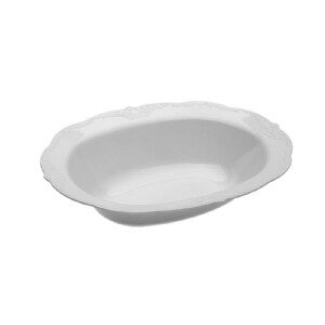 קערות פלסטיק וינטג' - לבן