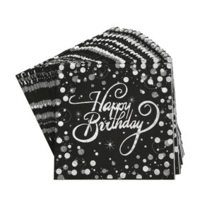 מפיות נייר - שחור כסף