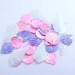 קונפטי לקישוט - צדפות