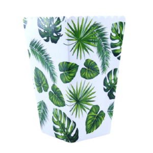 קופסאות פופקורן וחטיפים - עלים