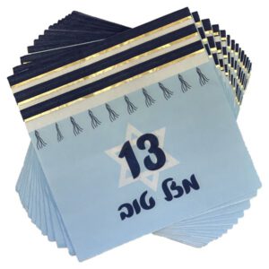 מפיות נייר - מזל טוב 13