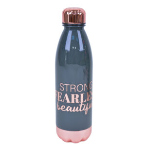 בקבוק טריטן 680 מ"ל - כחול נייבי רוז גולד