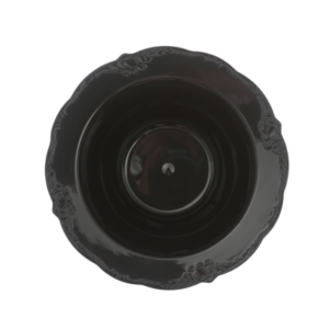 לפתניות פלסטיק וינטג' - שחור