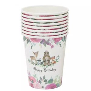 כוסות נייר - במבי וחברים