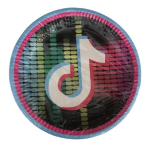 צלחות נייר מתכלה גדולות - טיקטוק