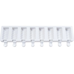 תבנית סיליקון מגנום ביס פסים - 8 שקעים