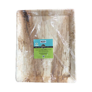 מגשים מלבניים מענפי דקל