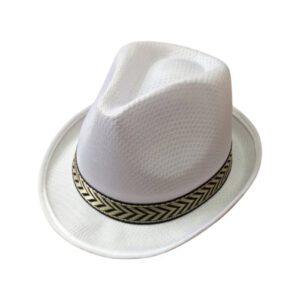 כובע ג'נטלמן - לבן