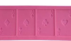 תבנית סיליקון הטבעה - קלפים