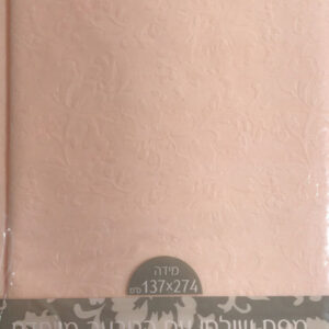 מפת שולחן עם הטבעה מיוחדת - ורוד