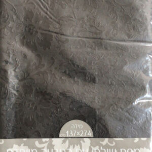 מפת שולחן עם הטבעה מיוחדת - שחור