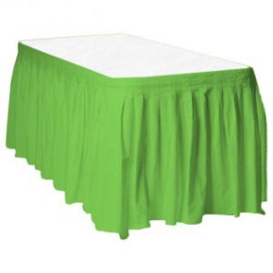 חצאית שולחן - ירוק