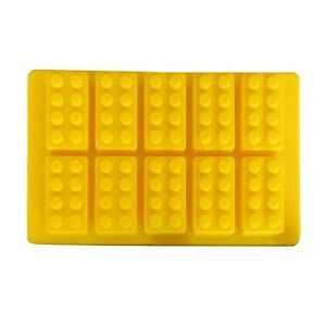 תבנית סיליקון לגו - 10 שקעים