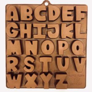 תבנית סיליקון אותיות עומדות באנגלית - דגם איימי